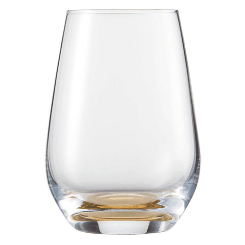 Image showing the Vina Touch Set of 6 Crystal Tumblers, 385ml, Amber product.