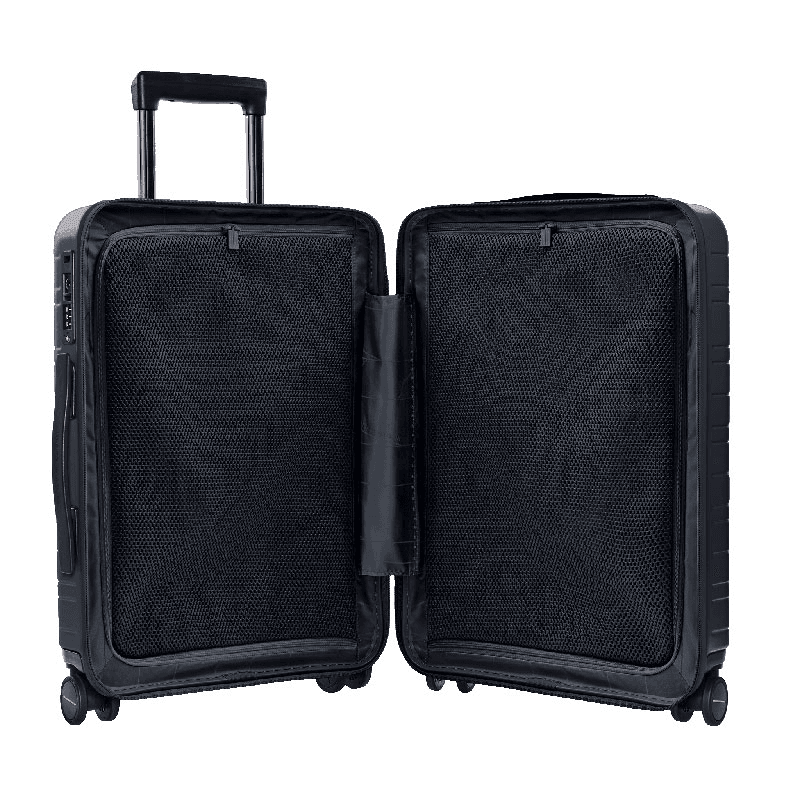 M5 Essential Cabin Suitcase, H55 x W20 x L40cm, Glossy Night Blue