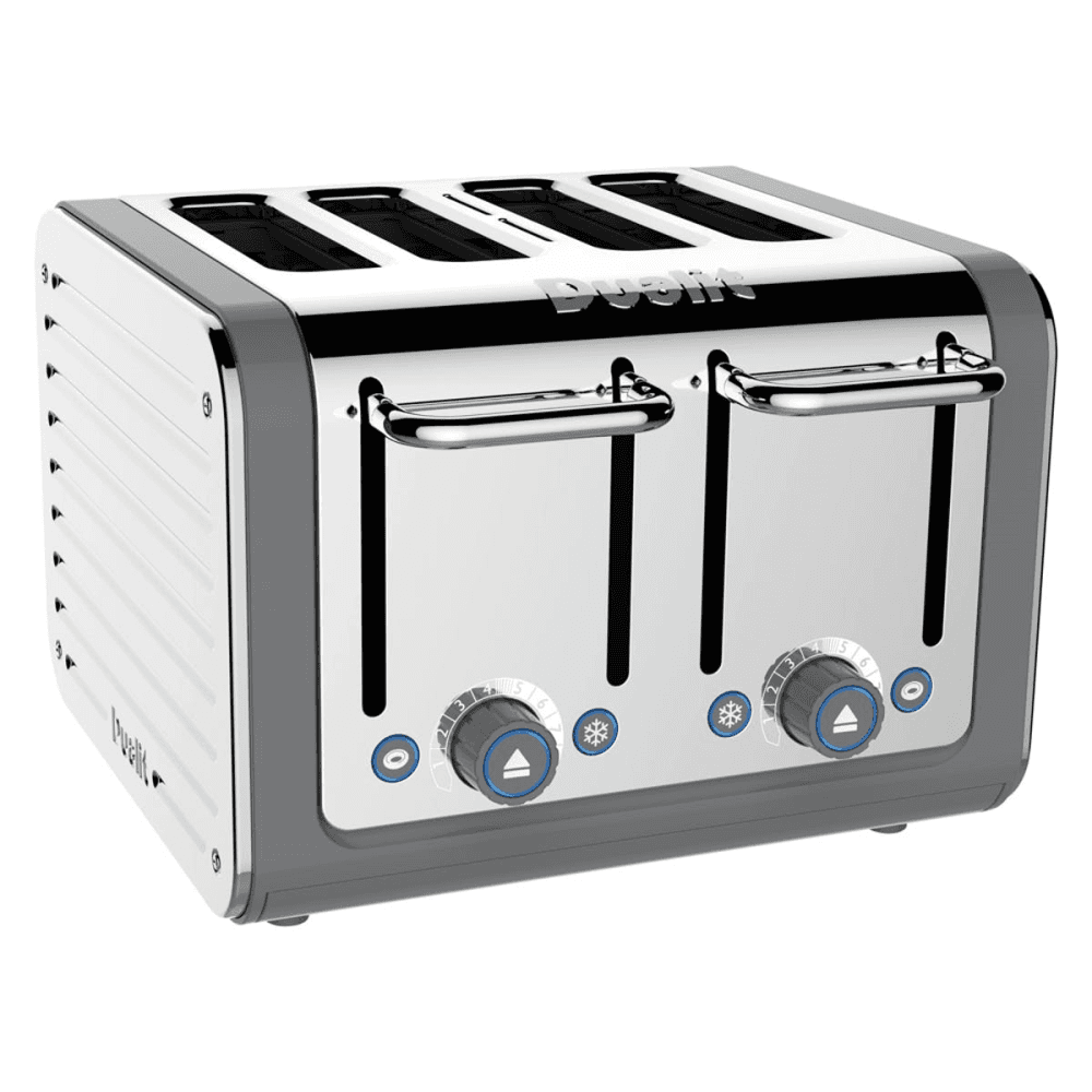 Architect 4 slot toaster, Grey