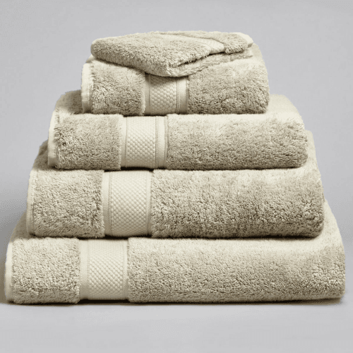 Image showing the Shinjo Bath Towel, Stone, Stone product.