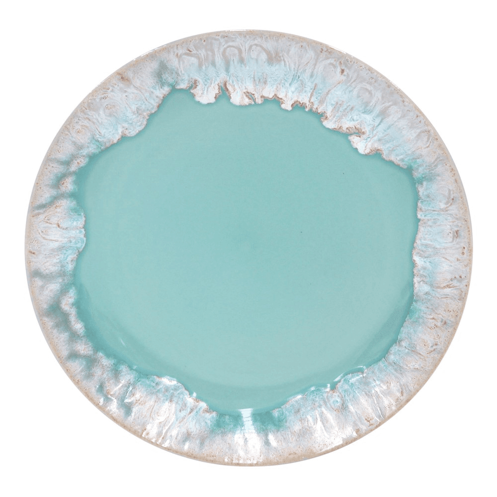 Taormina Set of 6 salad plates, 22cm, Aqua