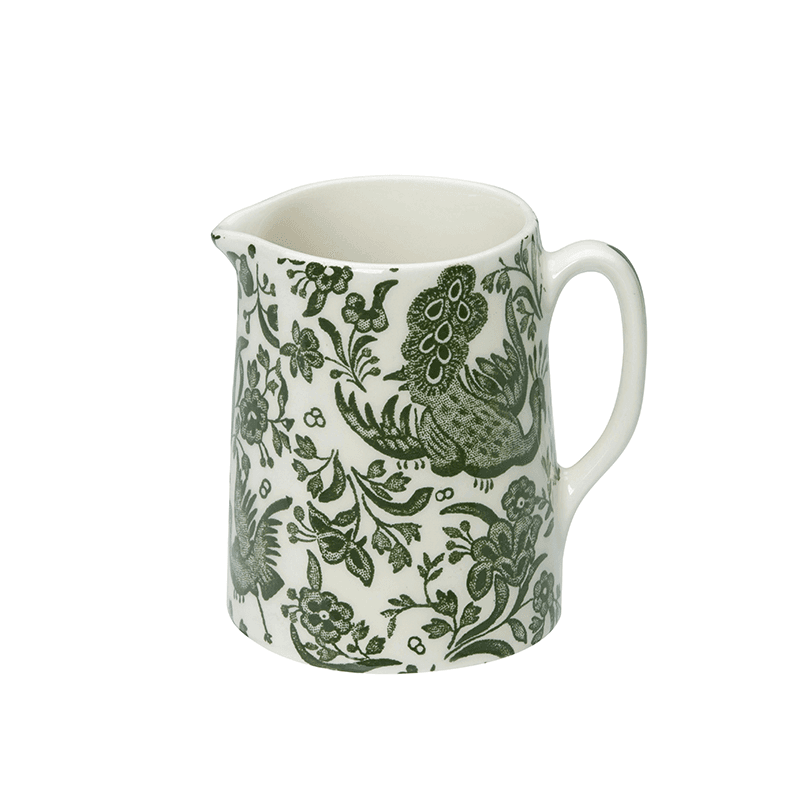 Regal Peacock Tankard Jug, 160ml, Green