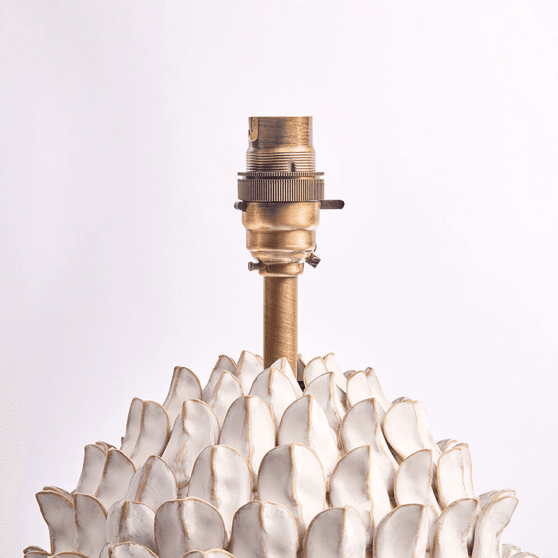 Anetta Table Lamp, H31cm, Stone