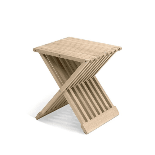 Image showing the Fionia Stool, W40 x D33.5 x H44cm, Oak product.