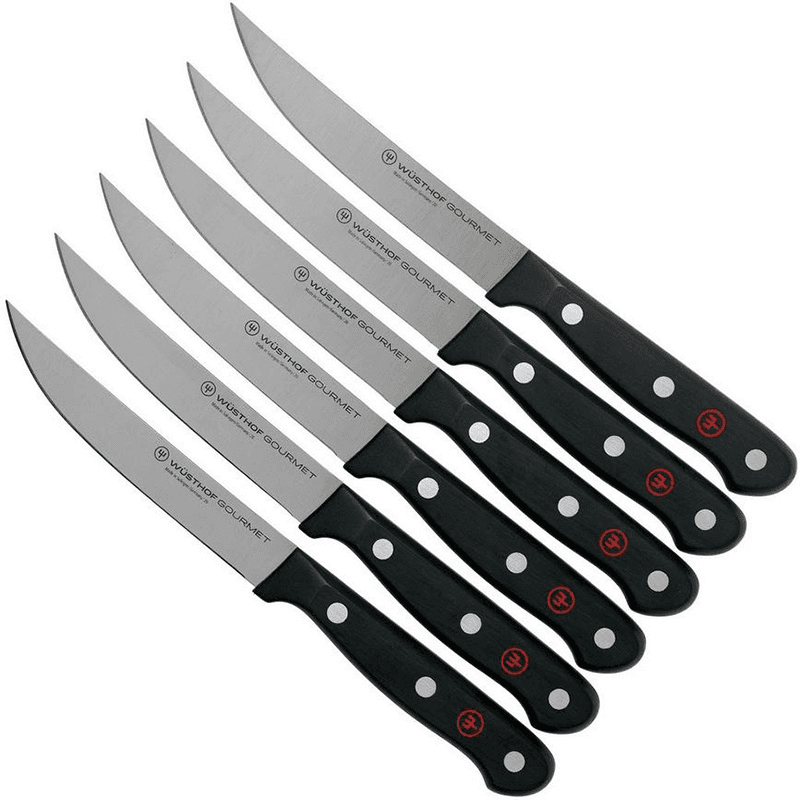 Gourmet Steak knife set 6 piece