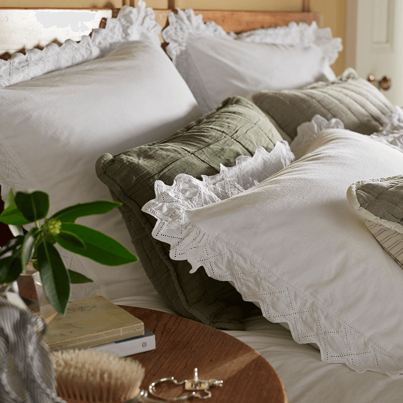 Valerie Pillowcase, Standard, White