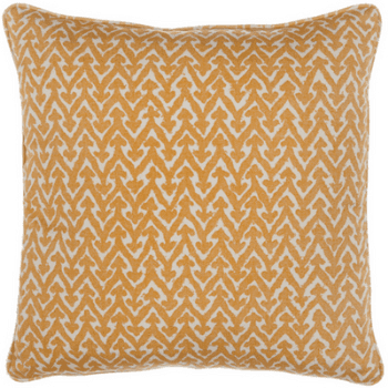 Cushion, Square, Rabanna, Yellow, Large, 54cm