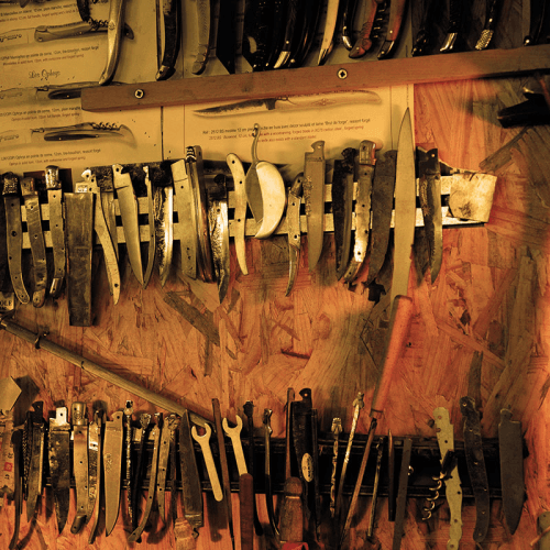 Image showing the Cheese Knife, Solid Horn Handle product.