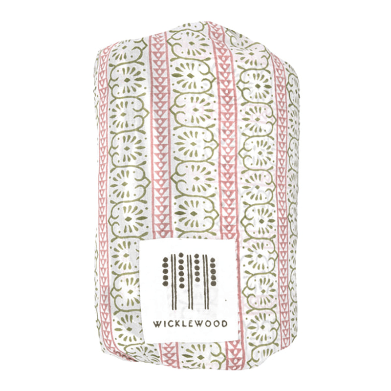 Azelea Double Quilt, 225 x 225cm, Pink/Green
