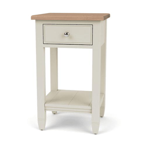 Image showing the Chichester Open Bedside Cabinet, Shell product.