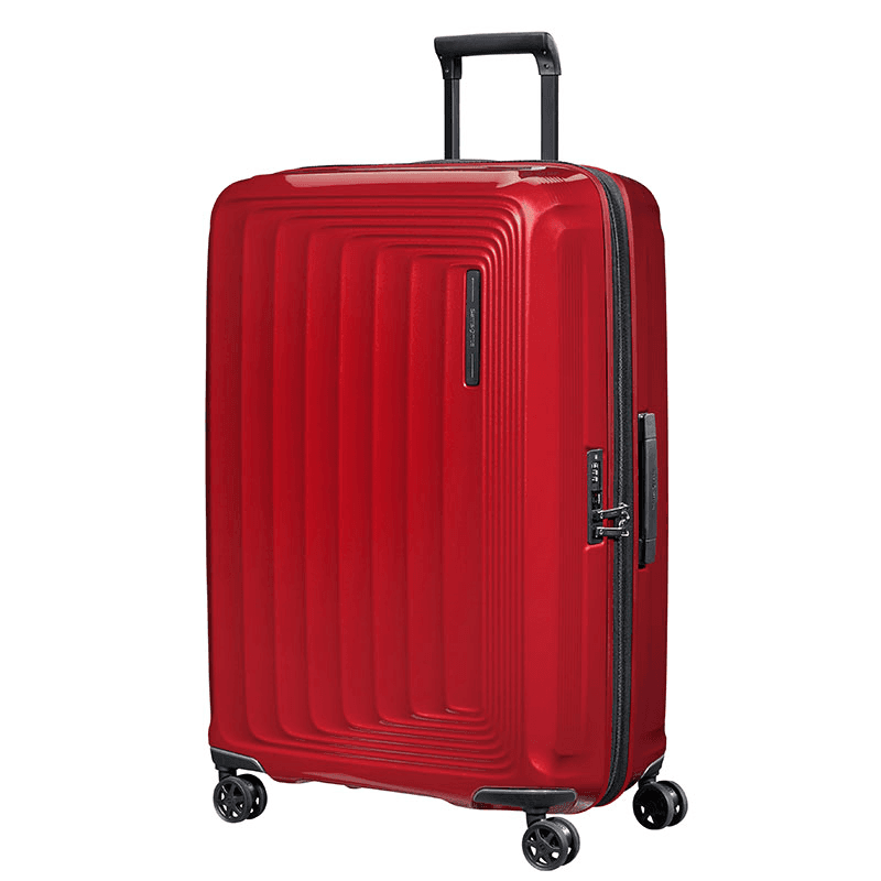 Nuon Suitcase, H75 x L49 x W30/33cm, Metallic Red