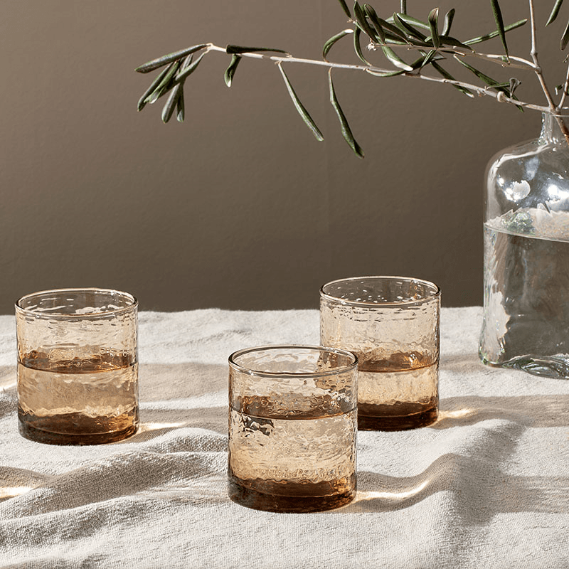 Yala Set of 4 Tumblers, 325ml, Dusty Terracotta