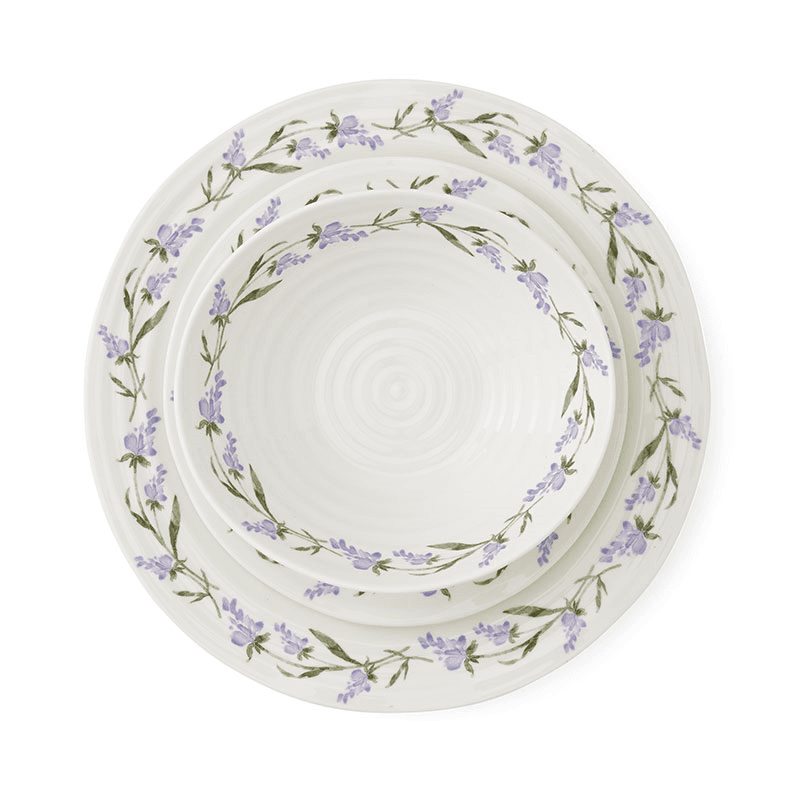 Lavandula 12 Piece Dinnerware Set, Multi