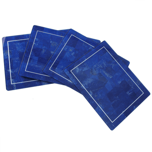Image showing the Place Mats, Lapis Lazuli, Blue, Set of 4 product.
