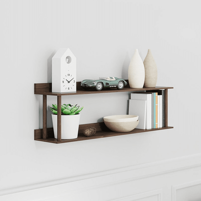 Platform 2 Shelf, H38 x W100cm, Walnut