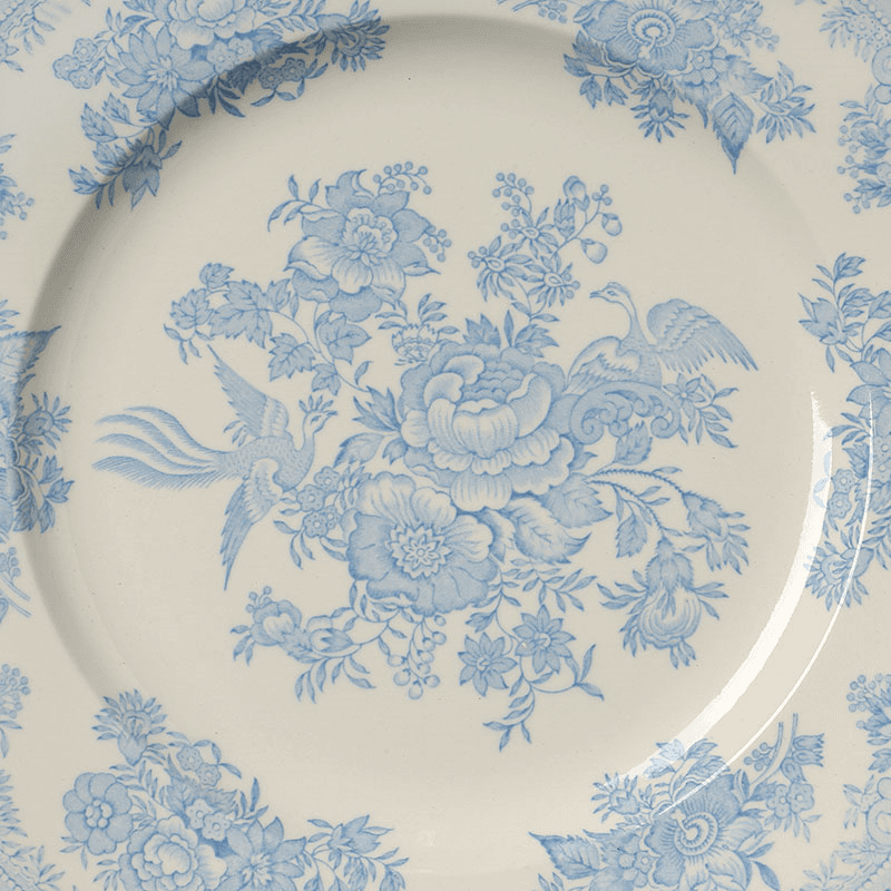 Asiatic Pheasants Plate, D17.5cm, Blue