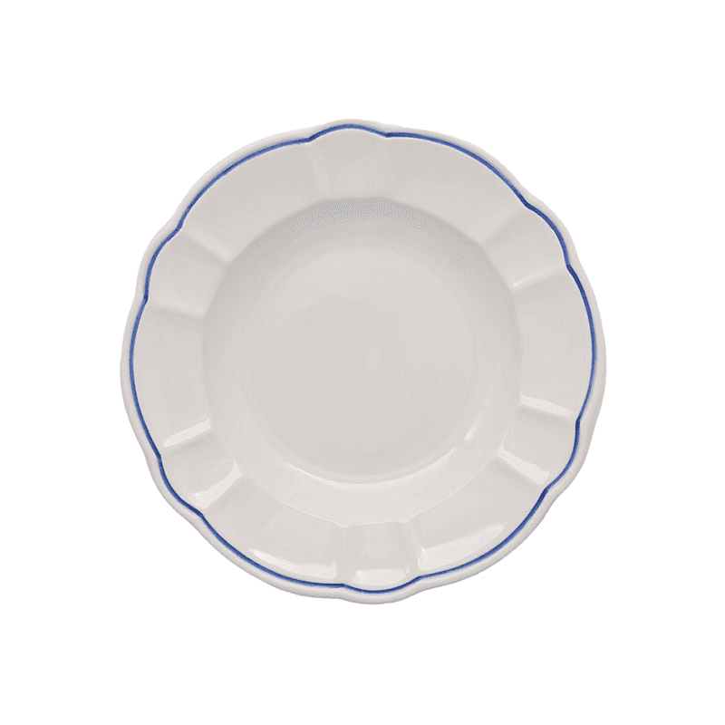 Romilly Set of 4 Pasta Dishes, D23.5cm, Blue