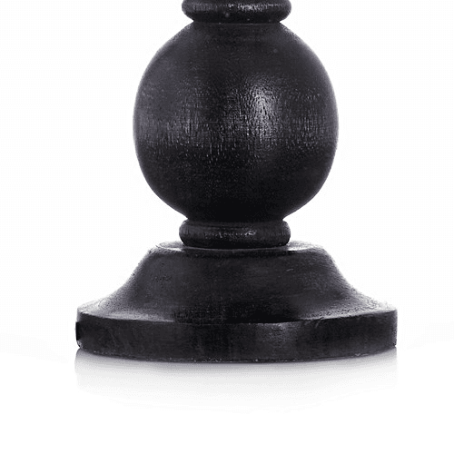Otto Small table Lamp Base Only, H33cm, Black