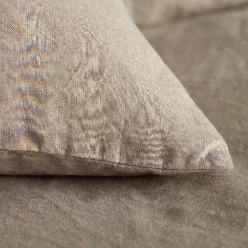 Image showing the Linen Duvet Cover, Superking, Natural product.