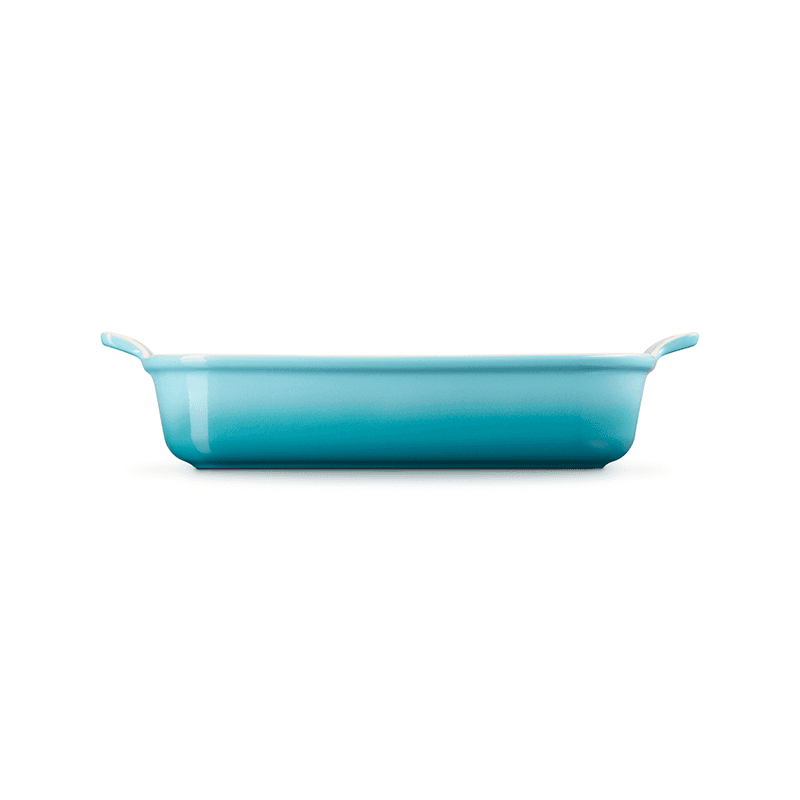 Stoneware Rectangular dish, 32 x 28cm - 3.85 litre, Teal