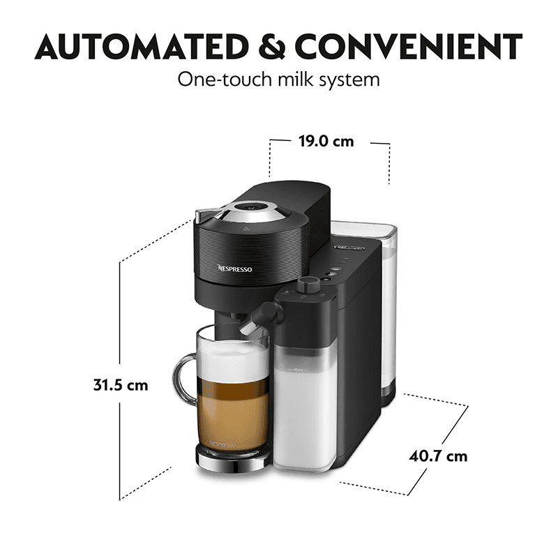 Vertuo Lattissima Coffee Machine, Black