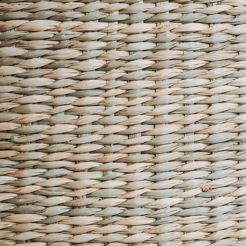 Pando Set of 2 Seagrass Baskets, Natural
