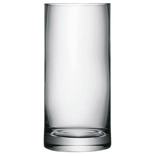 Image showing the Column Vase, 28 x 13cm, clear product.