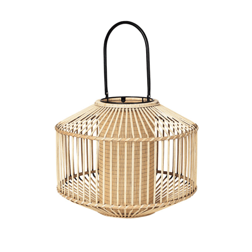 Image showing the Flax Lantern, D45 x H35.5cm, Natural product.