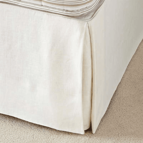Image showing the Single valance, 92 x 200cm, natural product.