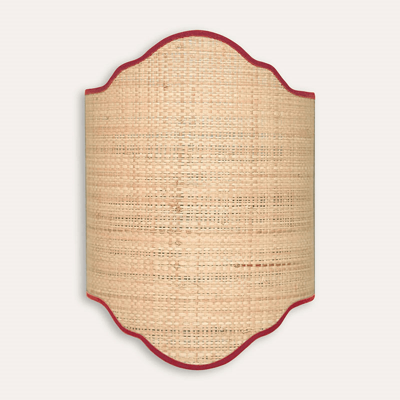 Tedate Wall Shade, D22cm, Russet Red