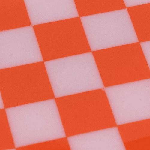 Image showing the David Perry Oceanside Set of 4 Coasters, 10cm x 10cm, Pink & Orange product.