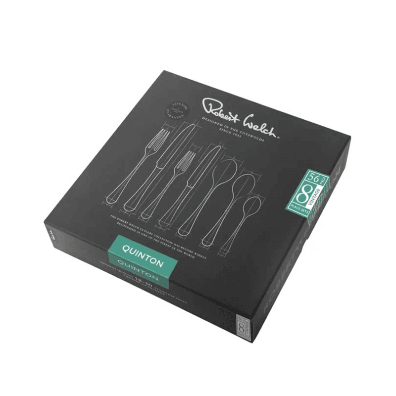 Quinton Vintage 56 Piece Cutlery Set, Stainless Steel