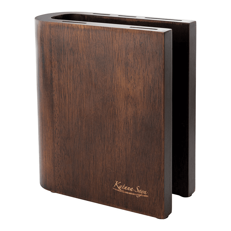 Katana Saya Pakkawood 6 Pce Knife Block Set