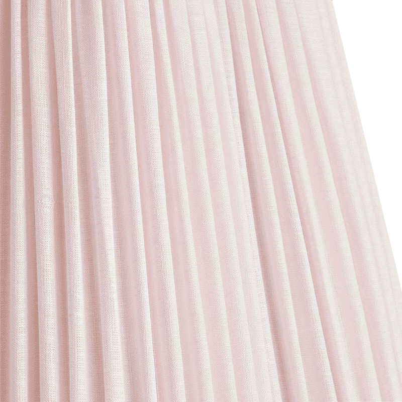 scalloped Shade, 45cm, marshmallow linen