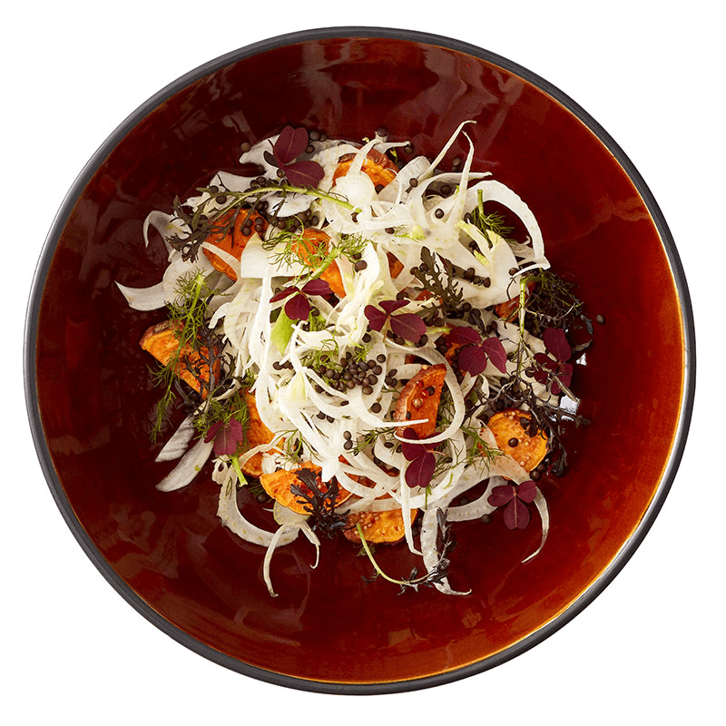 Gastro Salad Bowl, D30cm, Amber