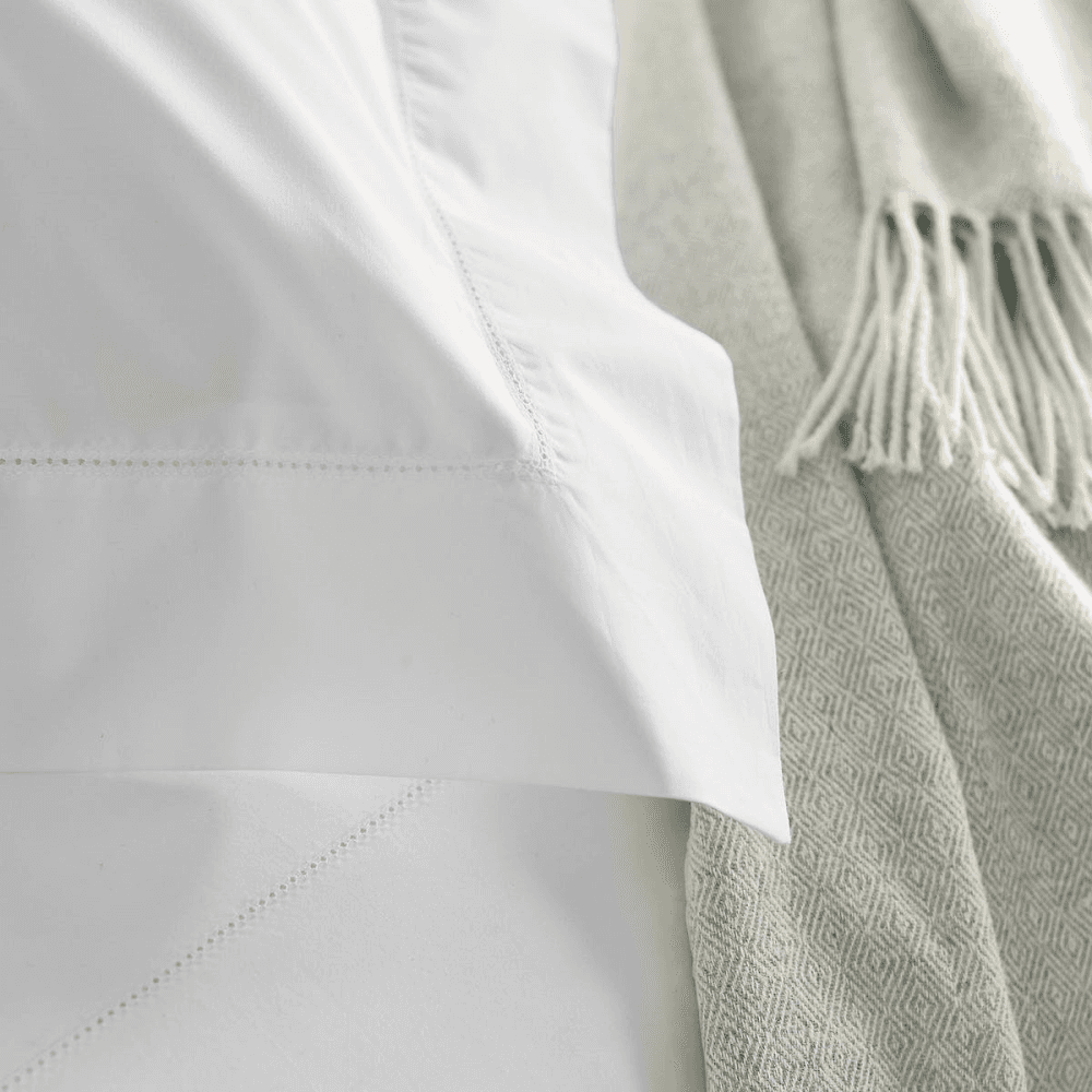 Pimlico - 720 Thread Count Egyptian Cotton Oxford pillowcase, 50 x 75cm, White