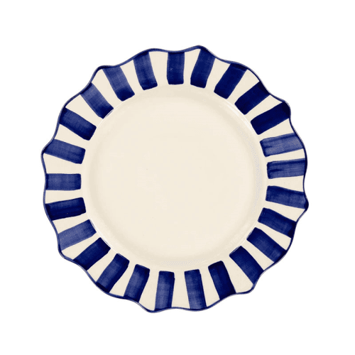 Image showing the Scalloped Dinner Plate, D27cm, Blue product.