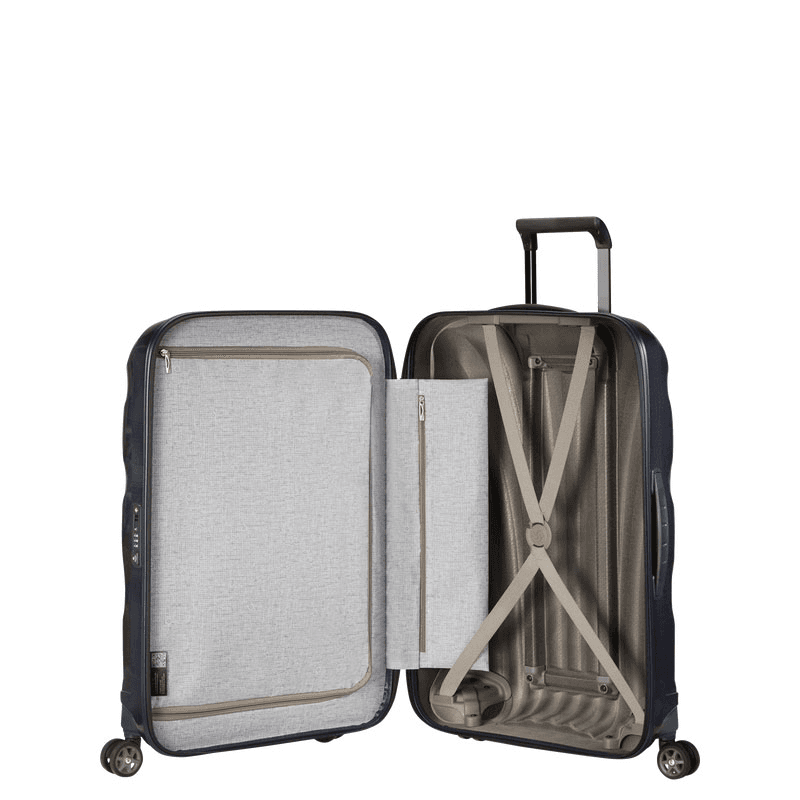 C-Lite Spinner Suitcase, H69 x L46 x W29cm, Midnight Blue