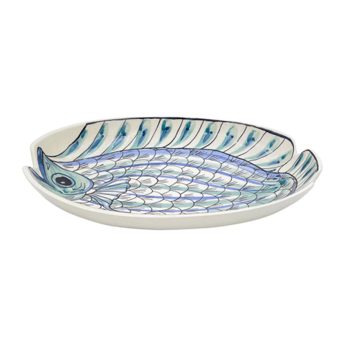 Image showing the Romina Platter, W23 x L30cm, Blue product.
