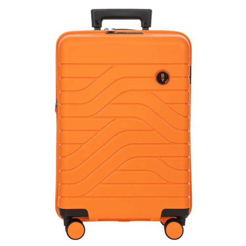 Image showing the Ulisse Expandable Carry-on Suitcase, H55cm x L37 x W23cm, Orange product.