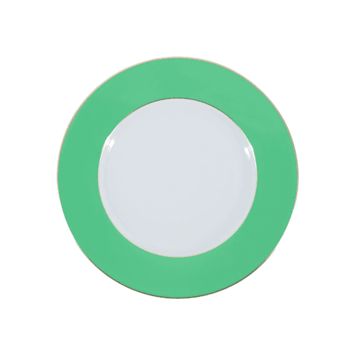 Image showing the Sous Le Soleil Dessert Plate, D22.5cm, Matt Gold Classic Lime product.