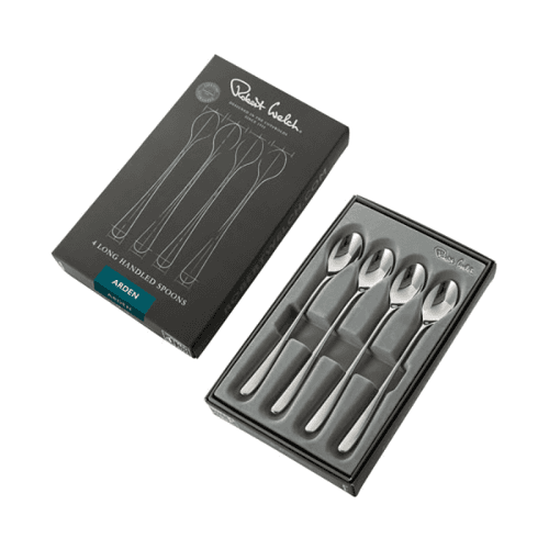 Image showing the Arden Bright Long Handled Spoon, Set of 4 product.