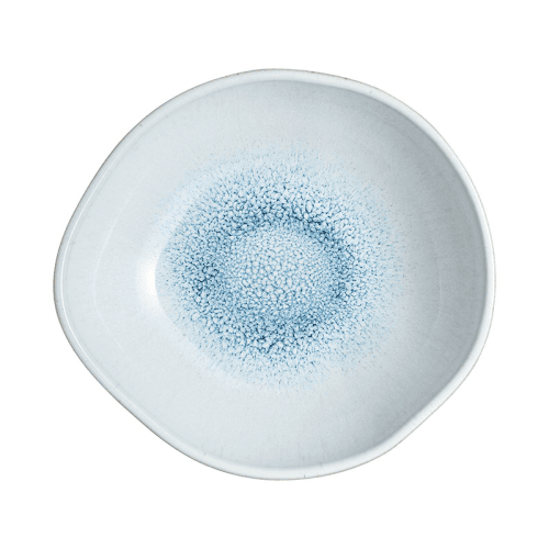 Image showing the Kiln Blue Medium Organic Dish, L19 x W18cm product.