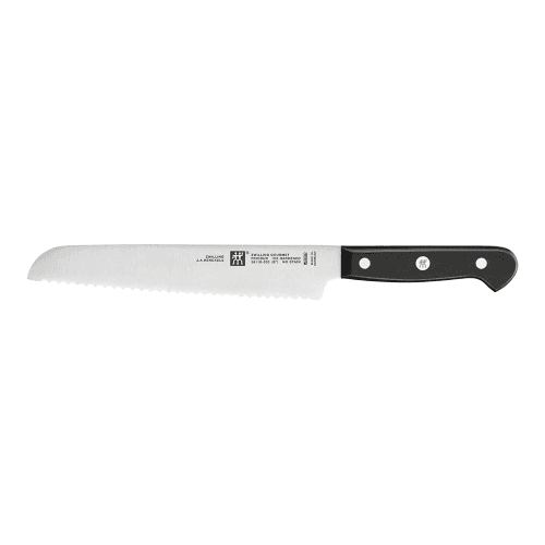 Image showing the Gourmet 7 piece self-sharpening knife block set, Ash Wood product.