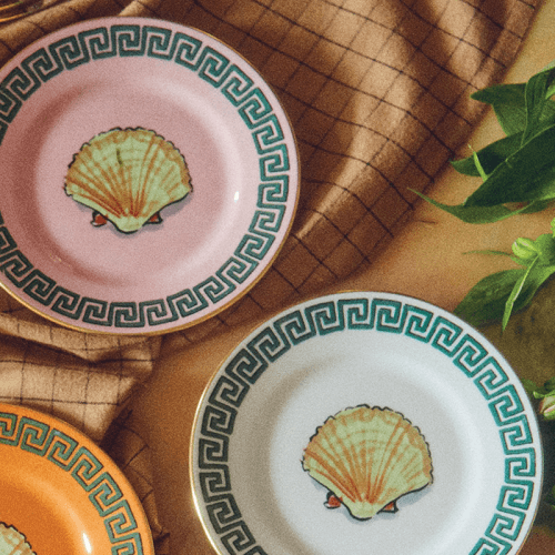 Image showing the Il Viaggio Di Nettuno Plate, D16cm, White product.