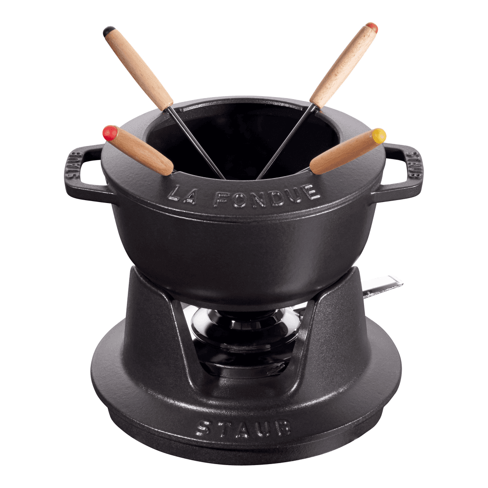 Fondue set, 16cm, Black