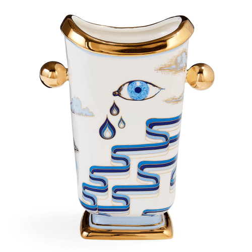 Image showing the Druggist Tall Vase, H27cm, Blue product.