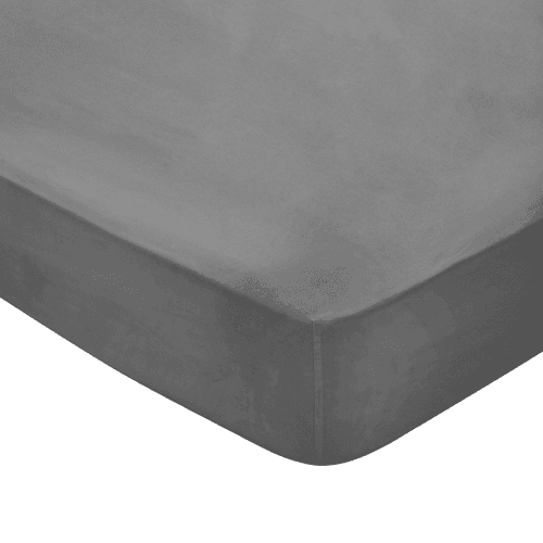 Image showing the Bob Fitted Sheet, King, Charcoal product.