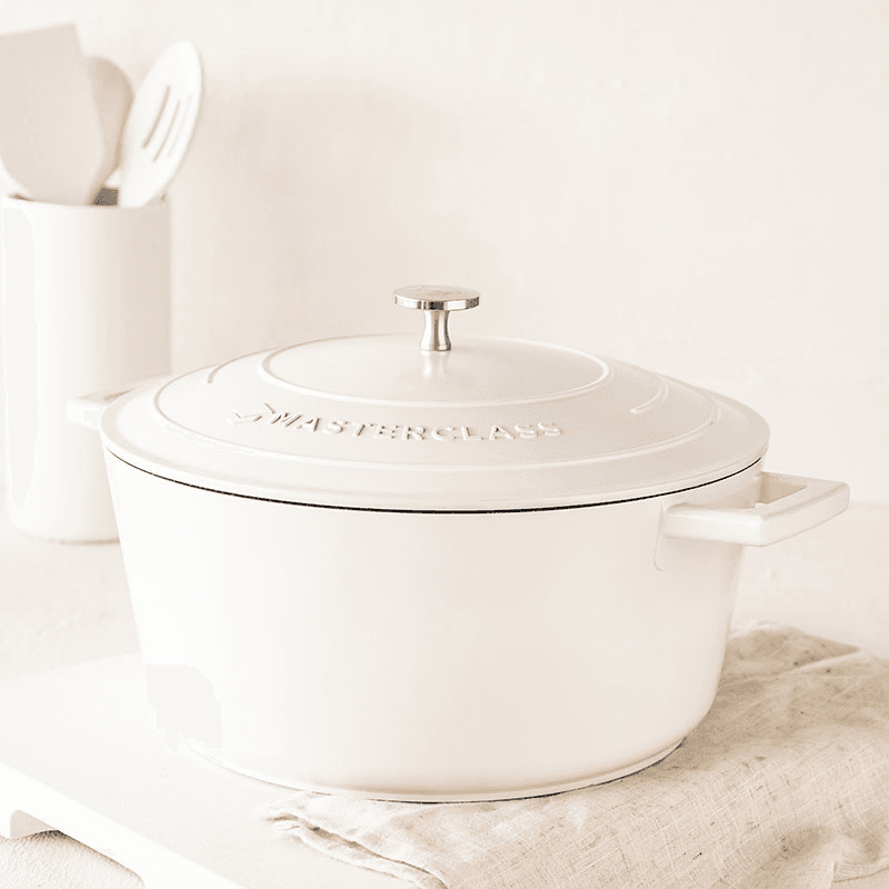 Casserole Dish, 5L, Cream