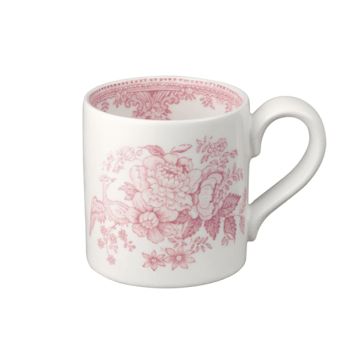 Image showing the Asiatic Pheasants Mug, 284ml, Pink product.